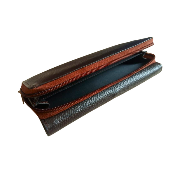 Choco Leather Women's Travel Wallet