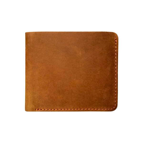 Slim Tan Leather Men's Wallet