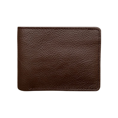 Dark Brown Leather Men's Wallet