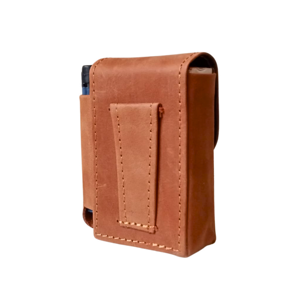 Tan Leather Cigarette Case by House of Leather