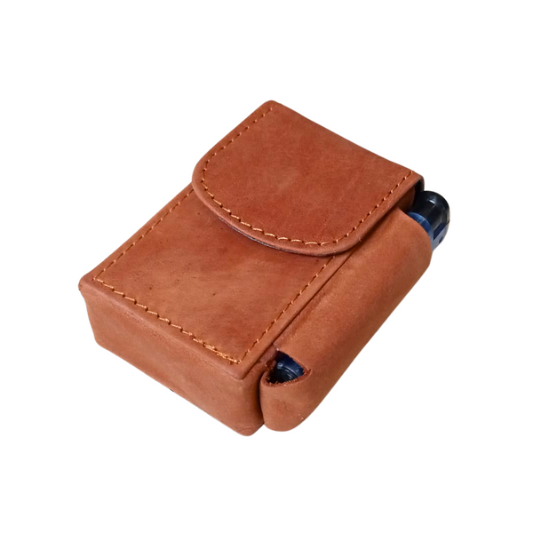 Tan Leather Cigarette Case by House of Leather