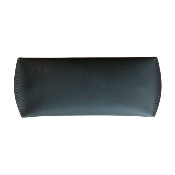 Coffee Leather Eyewear Case - Optical Cover