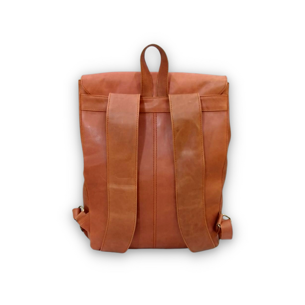 Leather laptop Backpack - Travel Backpack