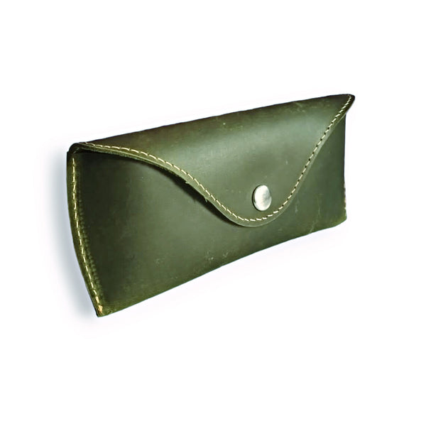 Olive Leather Optical Cover