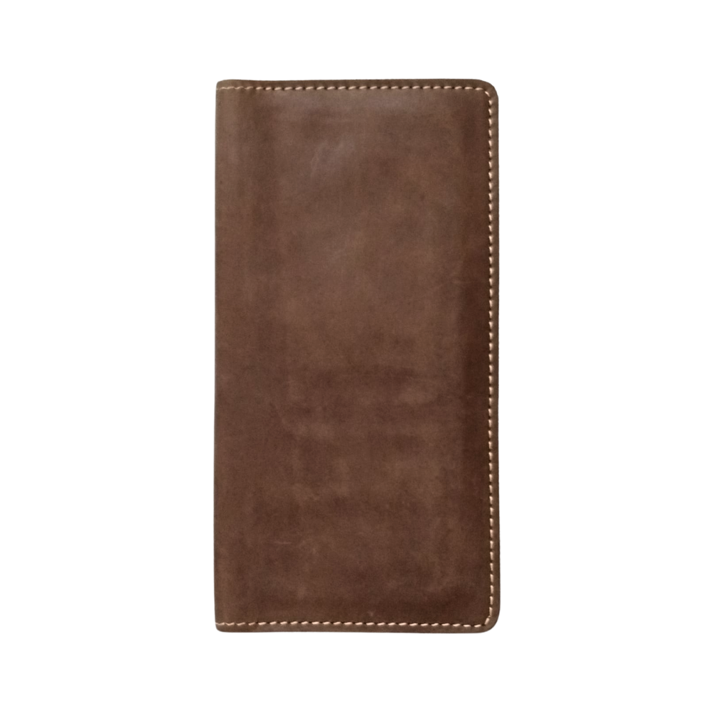 Chico Leather Long Wallet - Coat Wallet