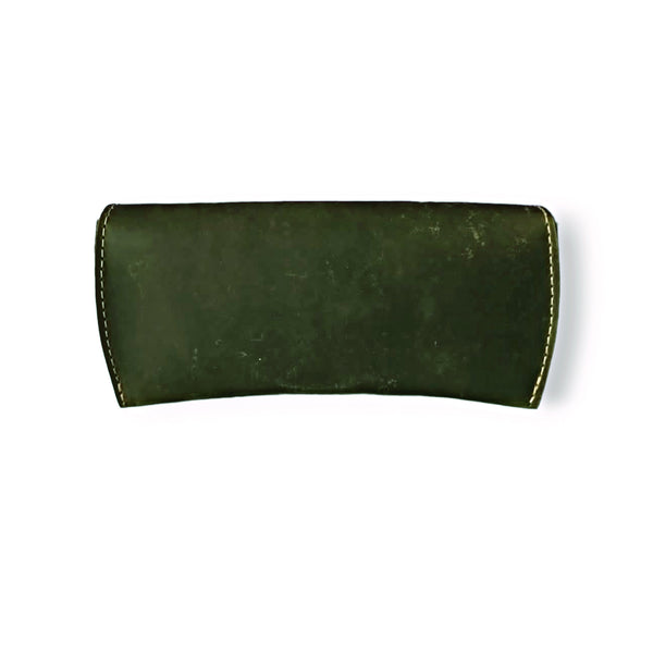 Olive Leather Optical Cover