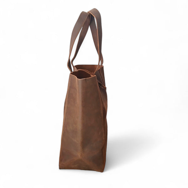 Chocolate Brown Tote Bag for Women