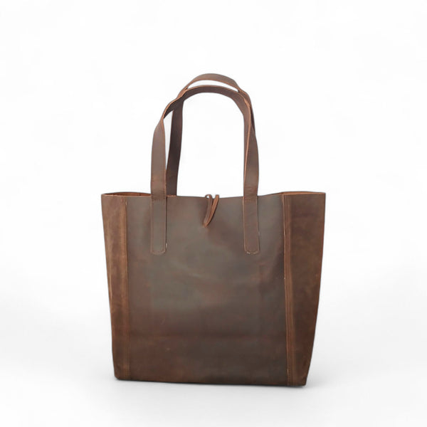 Chocolate Brown Tote Bag for Women