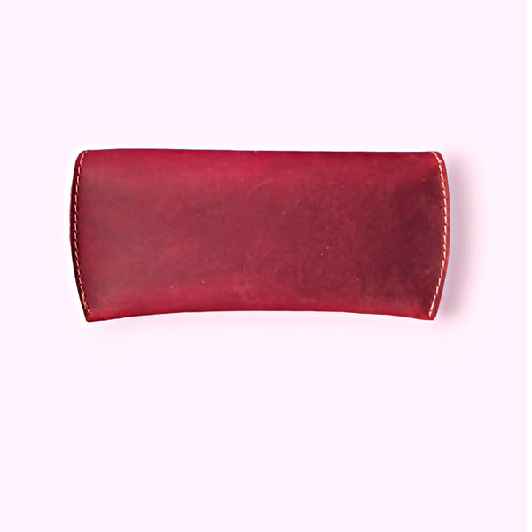 leather glasses pouch