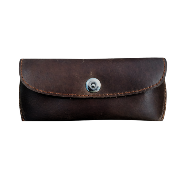 Choco Leather Eyewear Case - Optical Cover