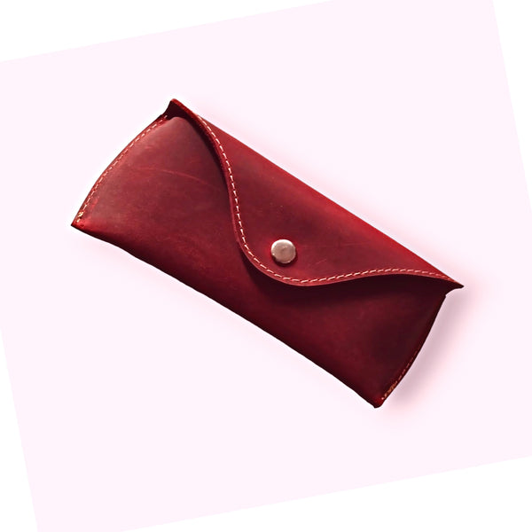 leather eyeglass case