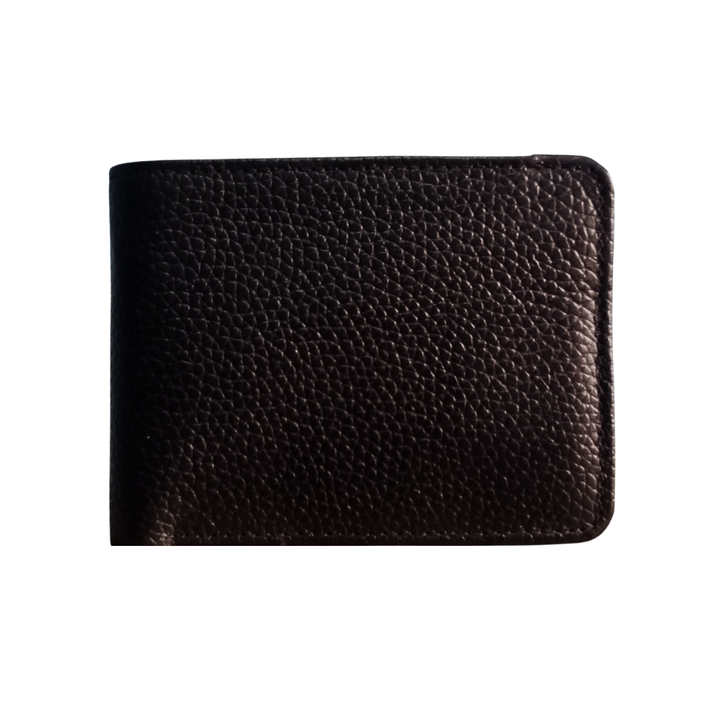 Black Leather Men's Wallet