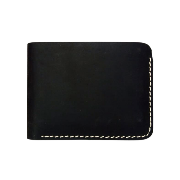 Black & Green Leather Men's Wallet