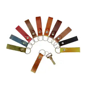 Multicolor Leather Keychain Accessories