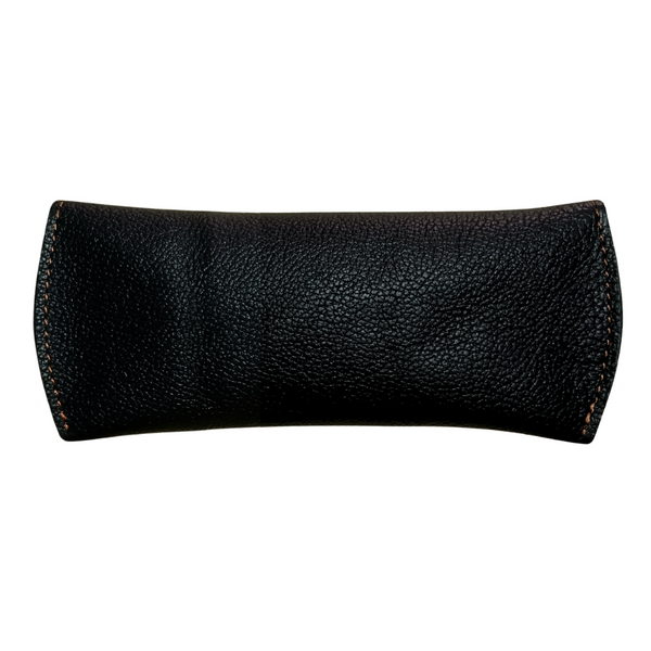 Black Leather Eyewear Case - Optical Cover