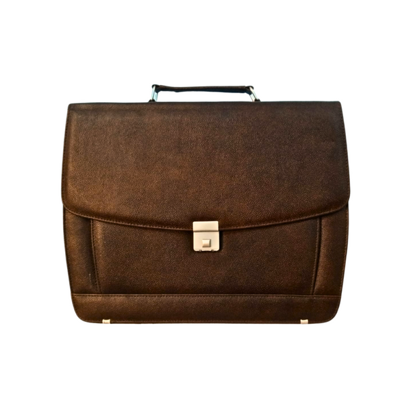 Leather Briefcase Laptop Bag - 16" Formal File Bag