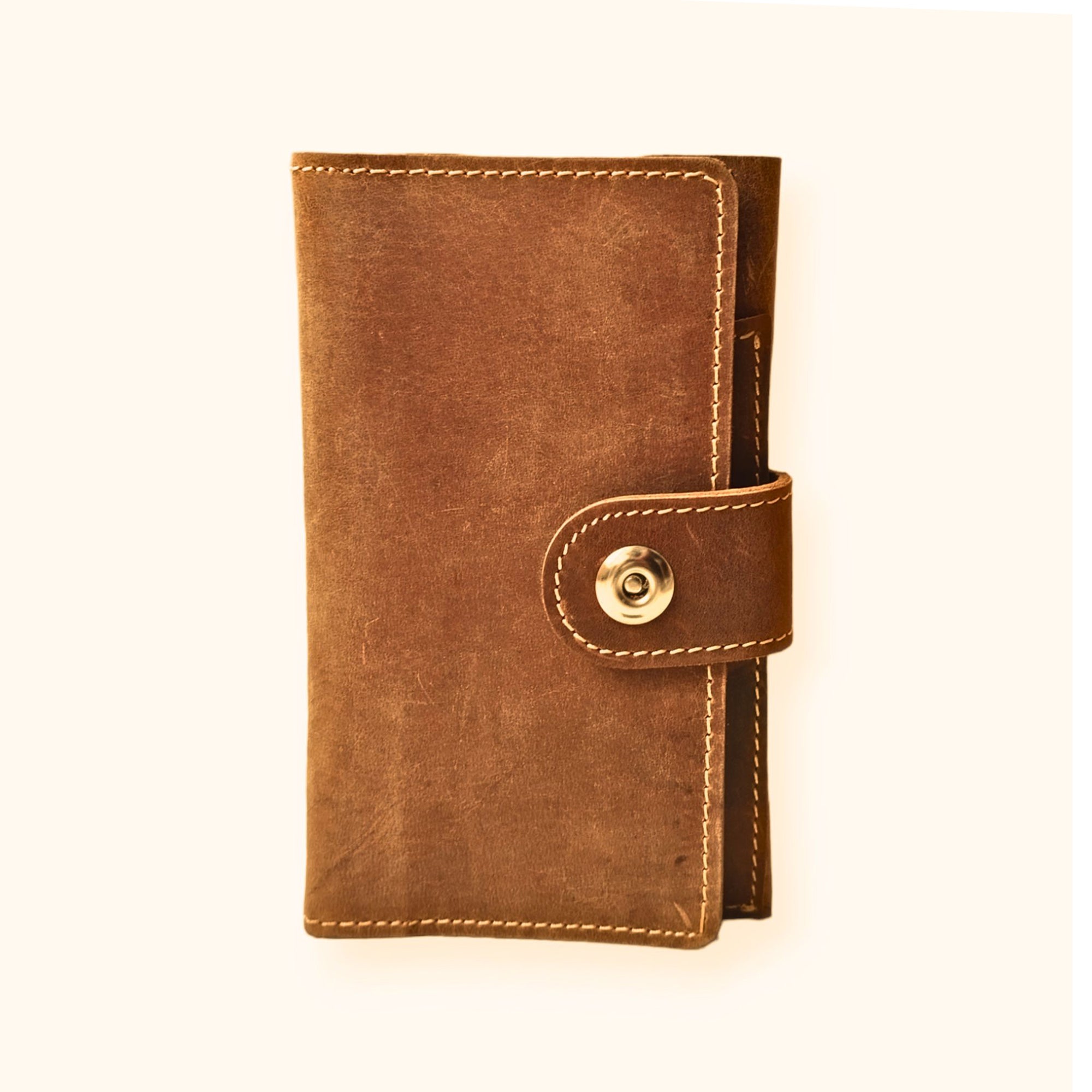 Tan Leather Travel Wallet with Mobile Pouch House of Leather