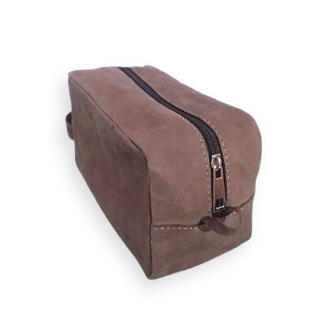 Chico Leather Toiletry Bag - Shaving Kit - Cosmetic Bag