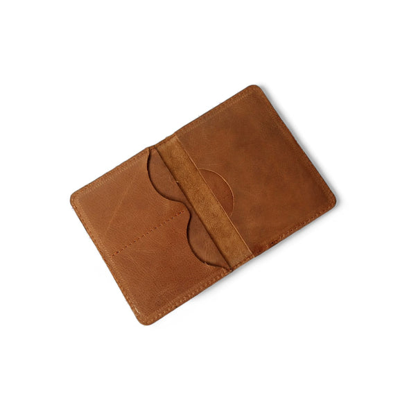 Chestnut Leather Passport Cover