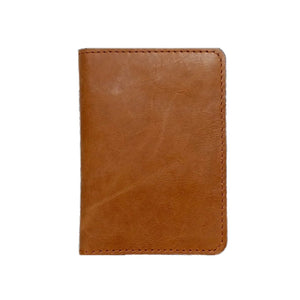 Chestnut Leather Passport Cover