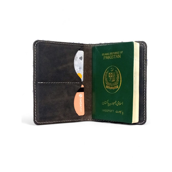 Choco Leather Passport Cover