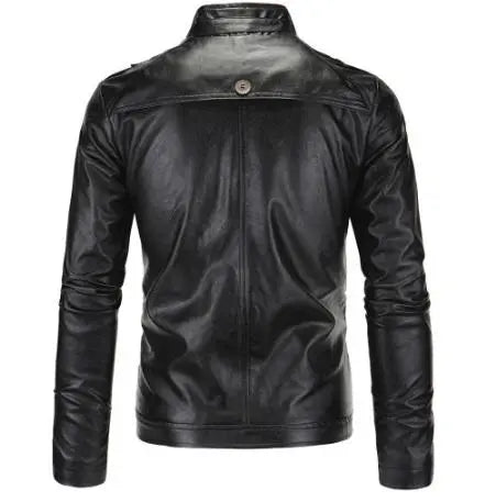 Black Leather Jacket for Men