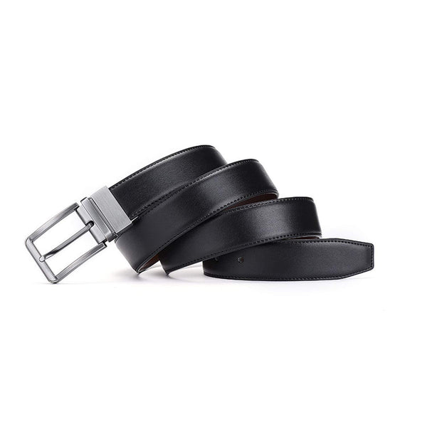 Reversible Leather Belt - Black & Brown